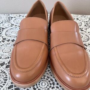 Crown Vintage Tan Loafers for Women